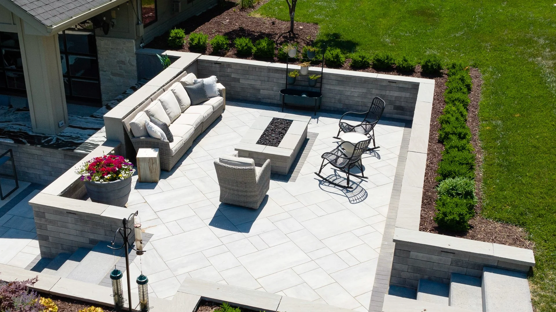 How to Install a Patio on Sloped Land